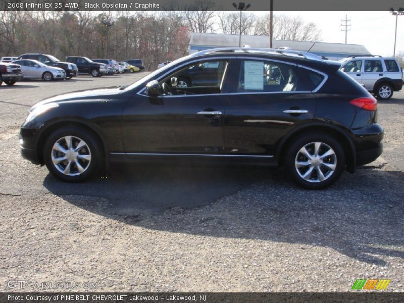 Black Obsidian / Graphite 2008 Infiniti EX 35 AWD