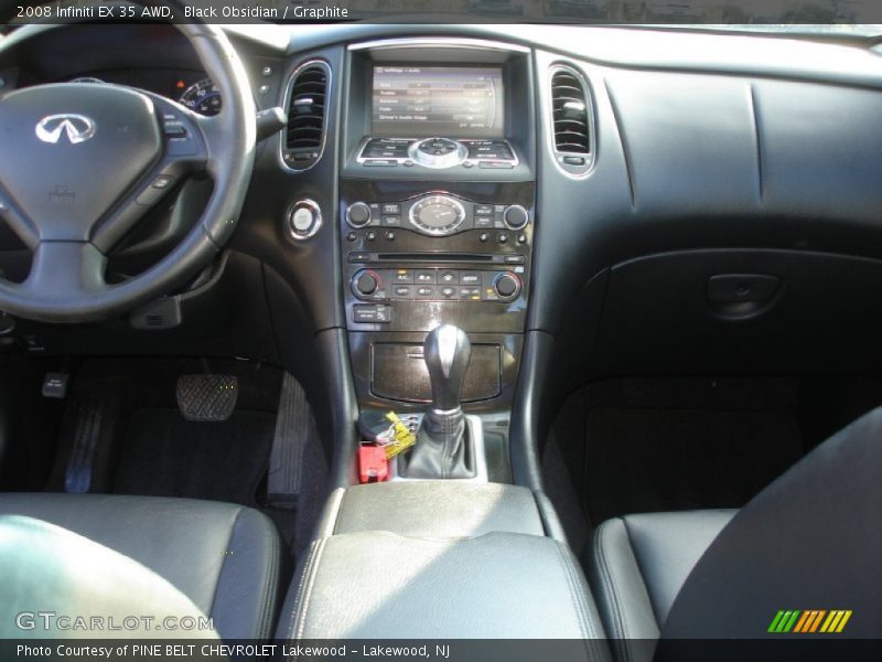 Black Obsidian / Graphite 2008 Infiniti EX 35 AWD