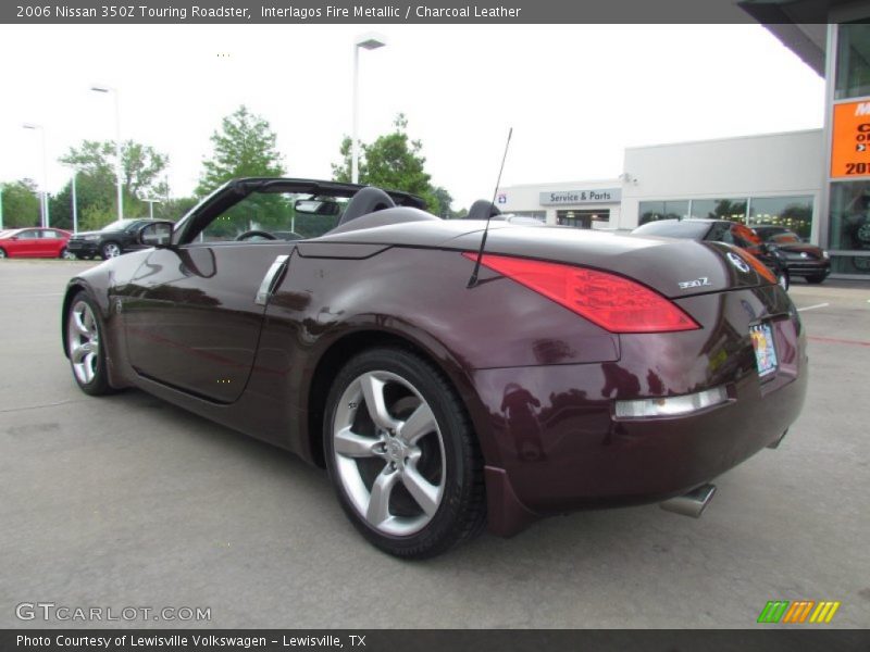 Interlagos Fire Metallic / Charcoal Leather 2006 Nissan 350Z Touring Roadster
