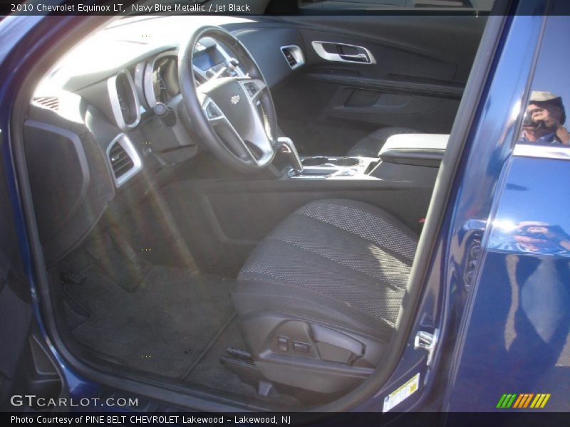 Navy Blue Metallic / Jet Black 2010 Chevrolet Equinox LT