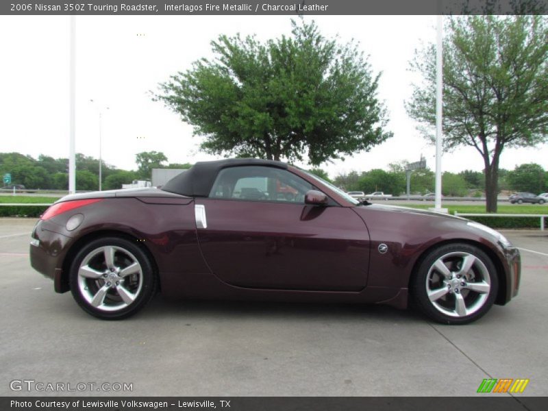 Interlagos Fire Metallic / Charcoal Leather 2006 Nissan 350Z Touring Roadster