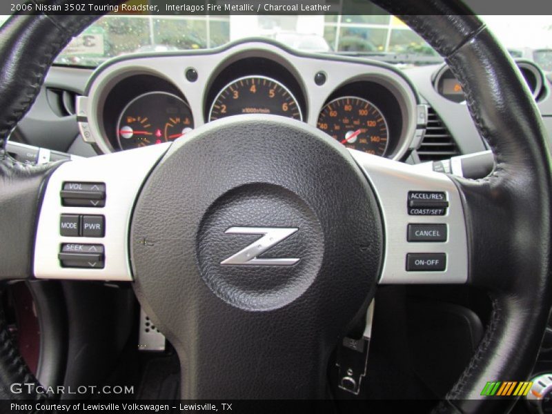 Interlagos Fire Metallic / Charcoal Leather 2006 Nissan 350Z Touring Roadster