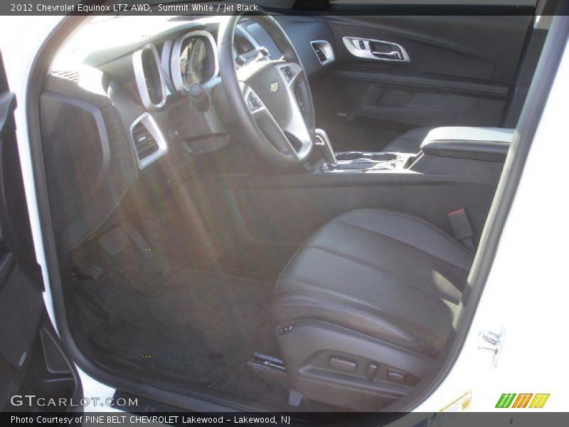 Summit White / Jet Black 2012 Chevrolet Equinox LTZ AWD