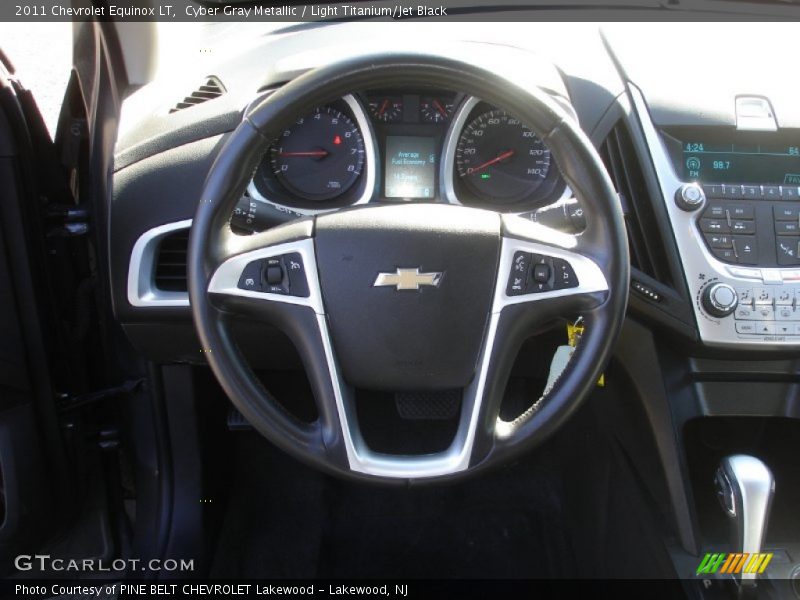 Cyber Gray Metallic / Light Titanium/Jet Black 2011 Chevrolet Equinox LT