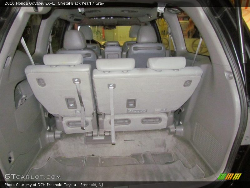 Crystal Black Pearl / Gray 2010 Honda Odyssey EX-L