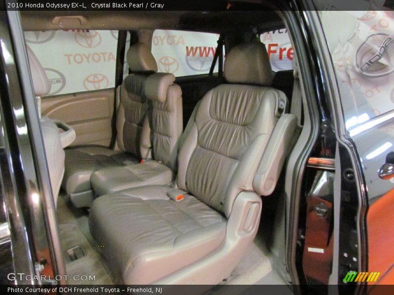 Crystal Black Pearl / Gray 2010 Honda Odyssey EX-L