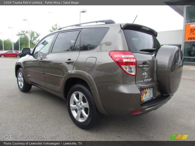 Pyrite Mica / Sand Beige 2009 Toyota RAV4 Limited