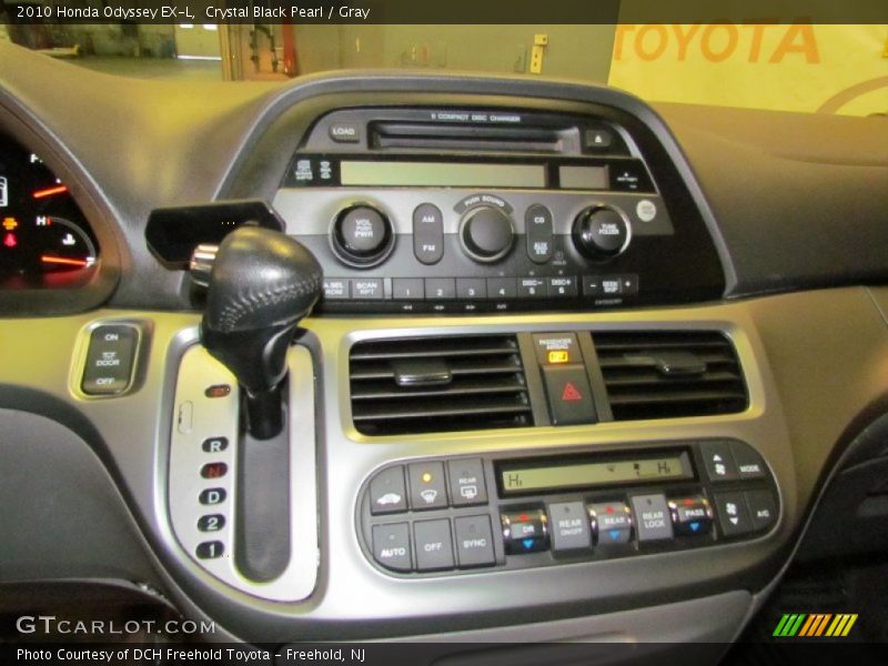 Crystal Black Pearl / Gray 2010 Honda Odyssey EX-L