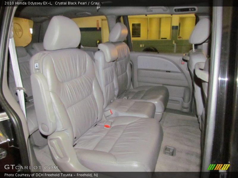 Crystal Black Pearl / Gray 2010 Honda Odyssey EX-L