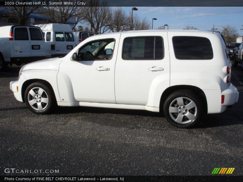 Summit White / Gray 2009 Chevrolet HHR LS