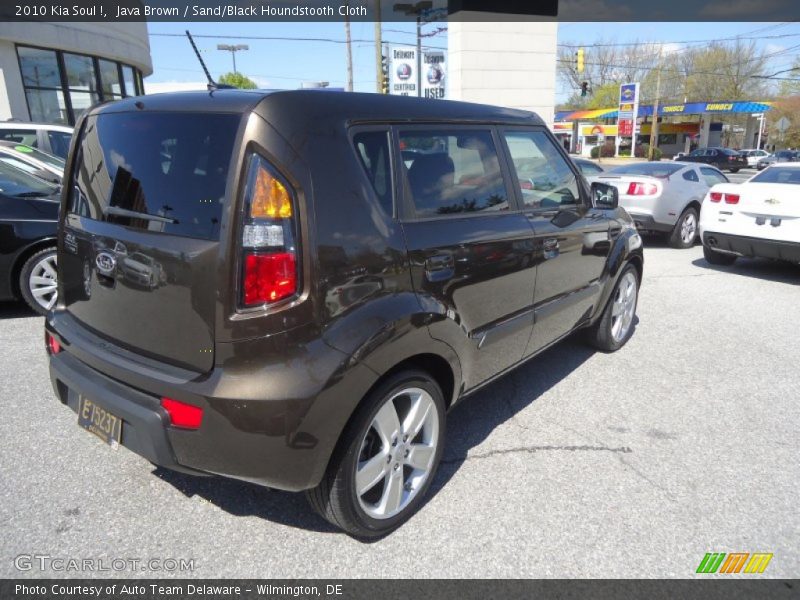 Java Brown / Sand/Black Houndstooth Cloth 2010 Kia Soul !