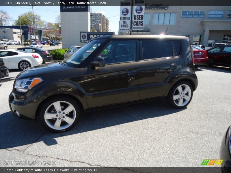 Java Brown / Sand/Black Houndstooth Cloth 2010 Kia Soul !