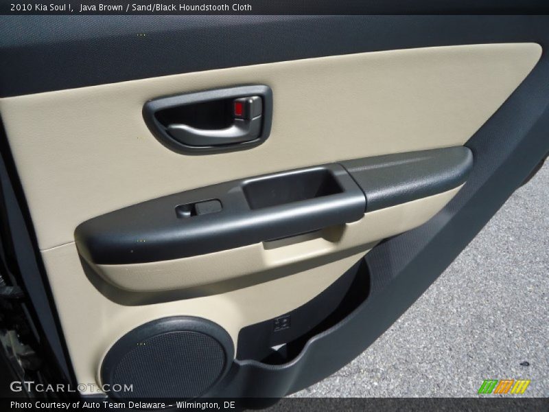 Java Brown / Sand/Black Houndstooth Cloth 2010 Kia Soul !