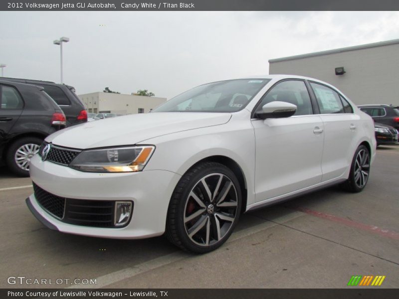 Front 3/4 View of 2012 Jetta GLI Autobahn