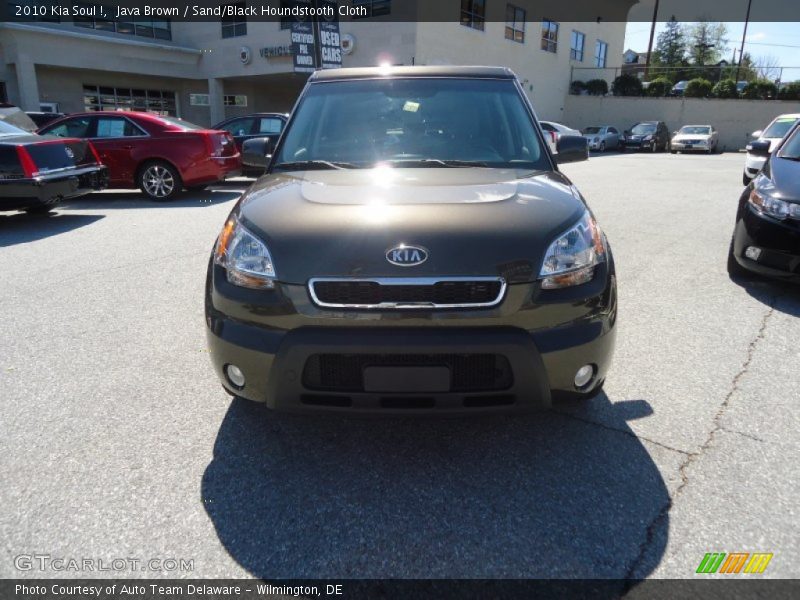 Java Brown / Sand/Black Houndstooth Cloth 2010 Kia Soul !