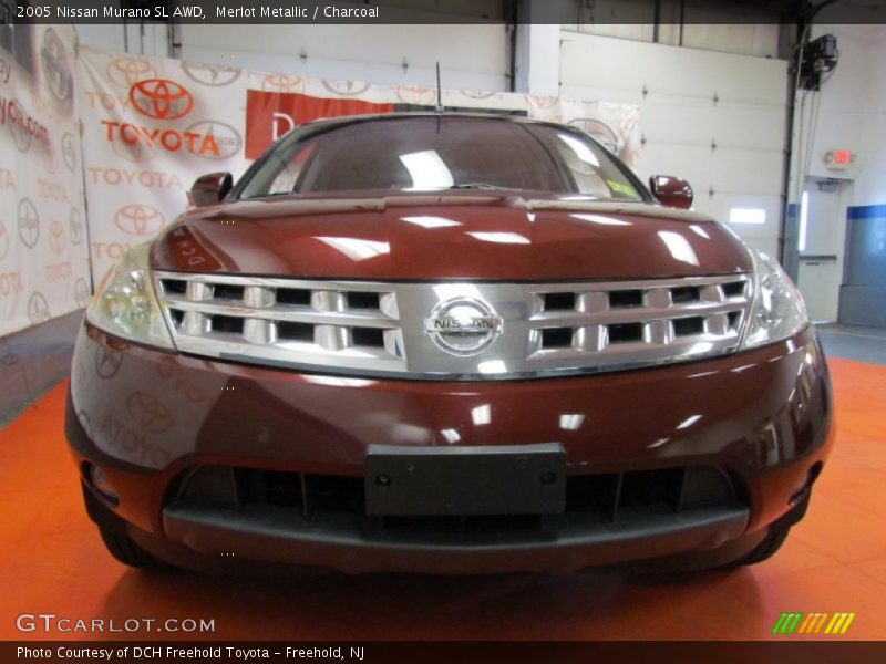 Merlot Metallic / Charcoal 2005 Nissan Murano SL AWD