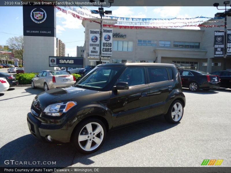 Java Brown / Sand/Black Houndstooth Cloth 2010 Kia Soul !