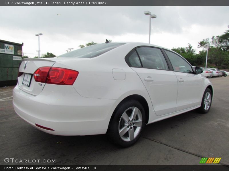 Candy White / Titan Black 2012 Volkswagen Jetta TDI Sedan