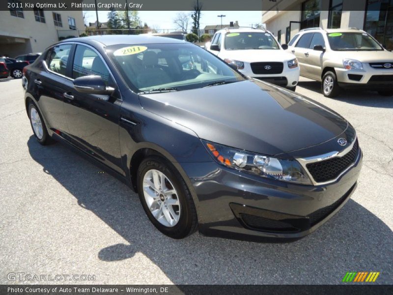 Platinum Graphite / Gray 2011 Kia Optima LX