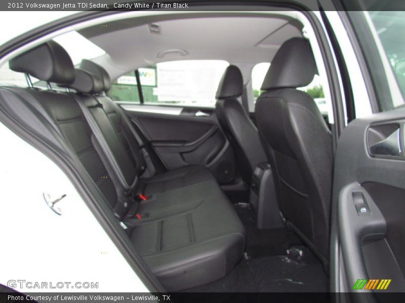 Candy White / Titan Black 2012 Volkswagen Jetta TDI Sedan