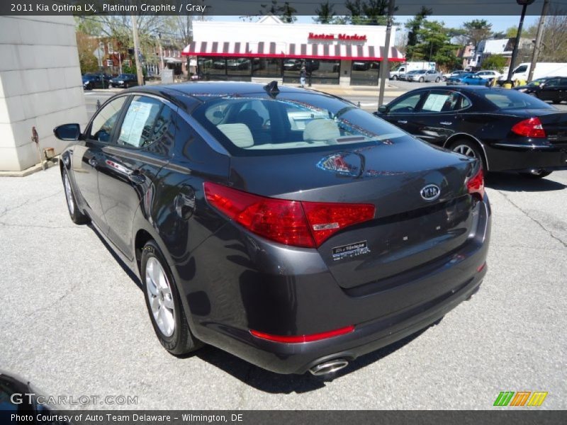 Platinum Graphite / Gray 2011 Kia Optima LX