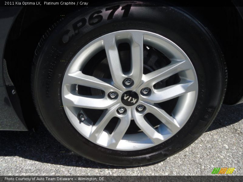 Platinum Graphite / Gray 2011 Kia Optima LX