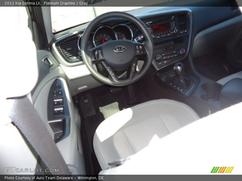 Platinum Graphite / Gray 2011 Kia Optima LX