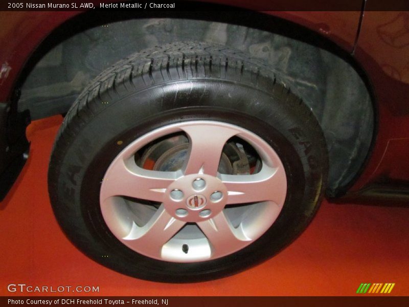 Merlot Metallic / Charcoal 2005 Nissan Murano SL AWD