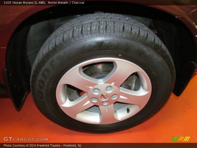 Merlot Metallic / Charcoal 2005 Nissan Murano SL AWD