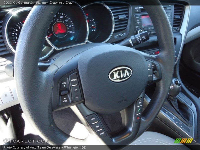 Platinum Graphite / Gray 2011 Kia Optima LX