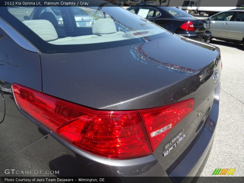 Platinum Graphite / Gray 2011 Kia Optima LX