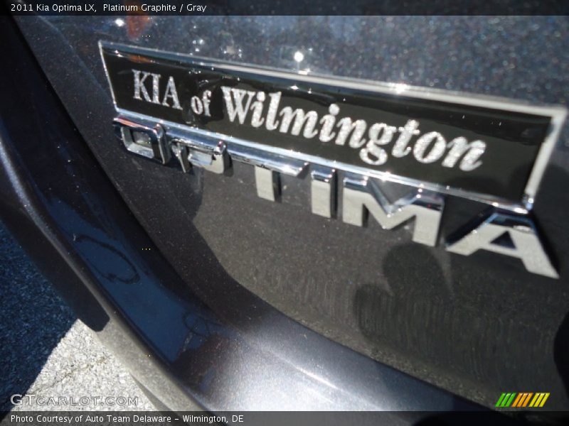 Platinum Graphite / Gray 2011 Kia Optima LX