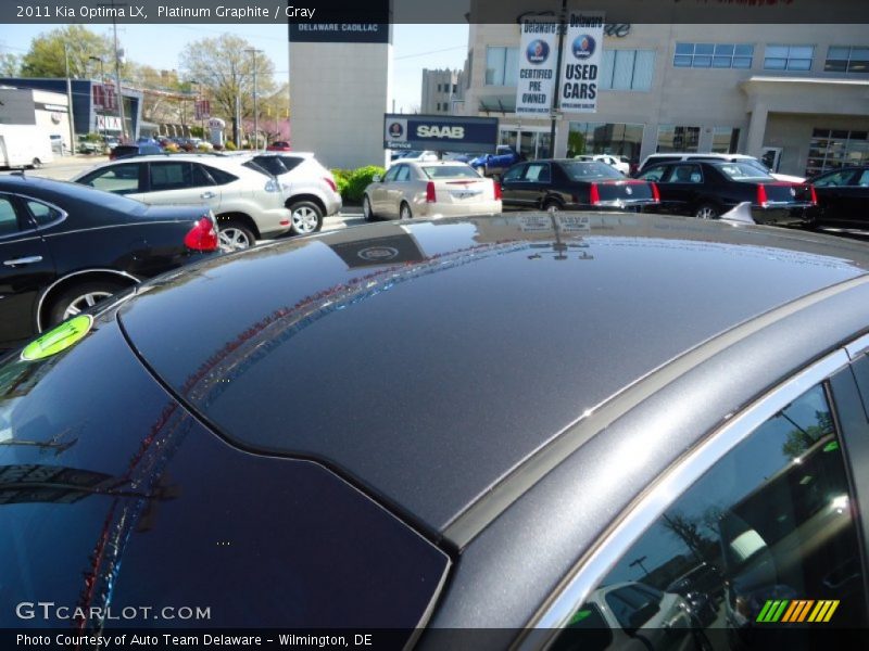 Platinum Graphite / Gray 2011 Kia Optima LX