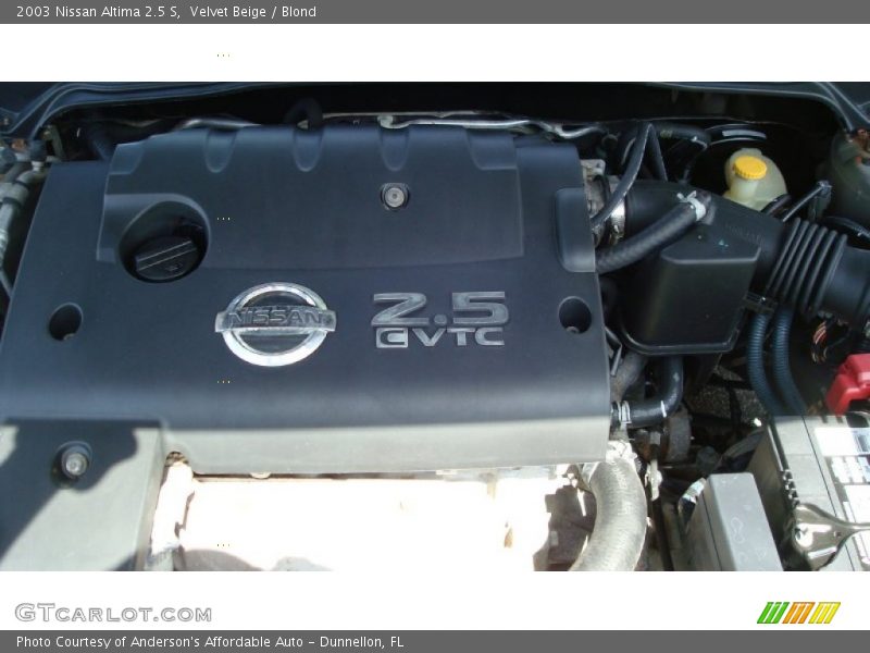 Velvet Beige / Blond 2003 Nissan Altima 2.5 S