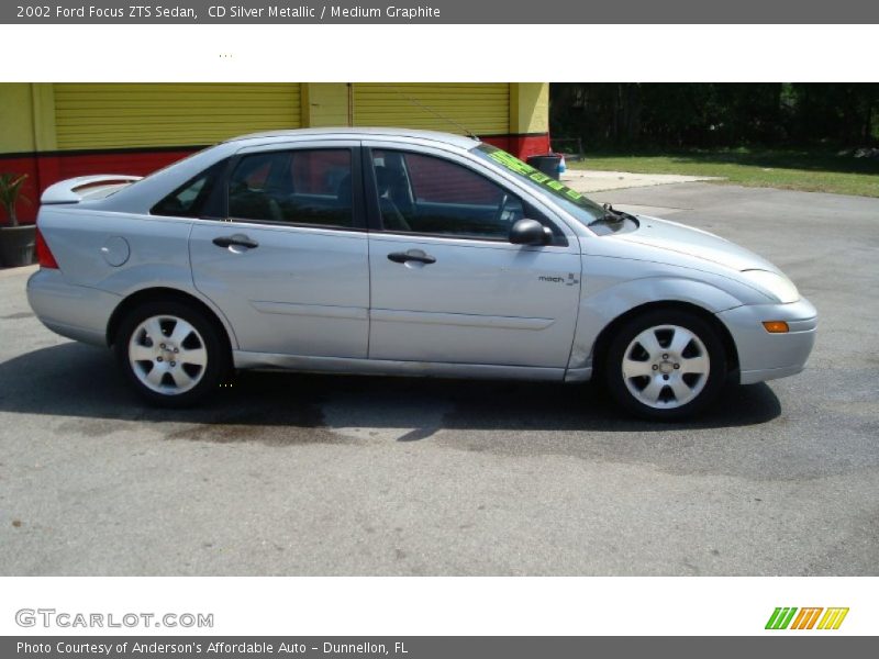 CD Silver Metallic / Medium Graphite 2002 Ford Focus ZTS Sedan
