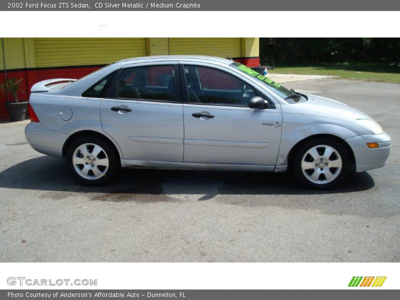 CD Silver Metallic / Medium Graphite 2002 Ford Focus ZTS Sedan