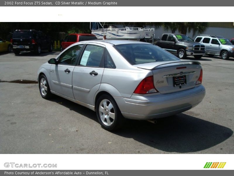 CD Silver Metallic / Medium Graphite 2002 Ford Focus ZTS Sedan