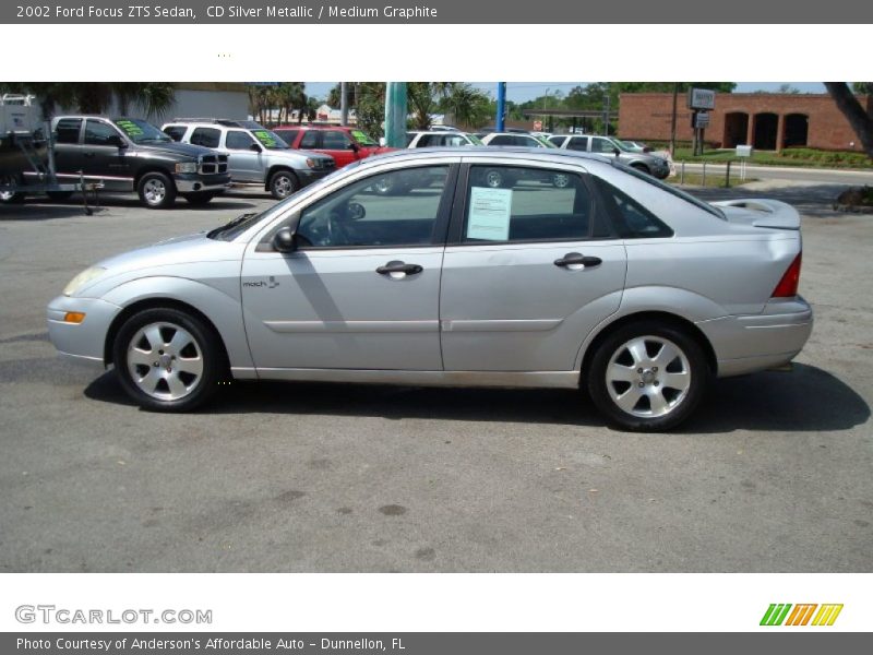  2002 Focus ZTS Sedan CD Silver Metallic