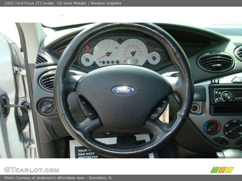 CD Silver Metallic / Medium Graphite 2002 Ford Focus ZTS Sedan
