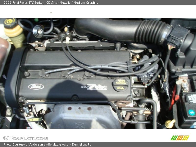  2002 Focus ZTS Sedan Engine - 2.0 Liter DOHC 16-Valve Zetec 4 Cylinder