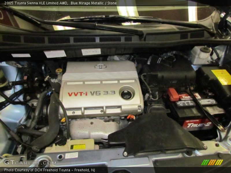 Blue Mirage Metallic / Stone 2005 Toyota Sienna XLE Limited AWD
