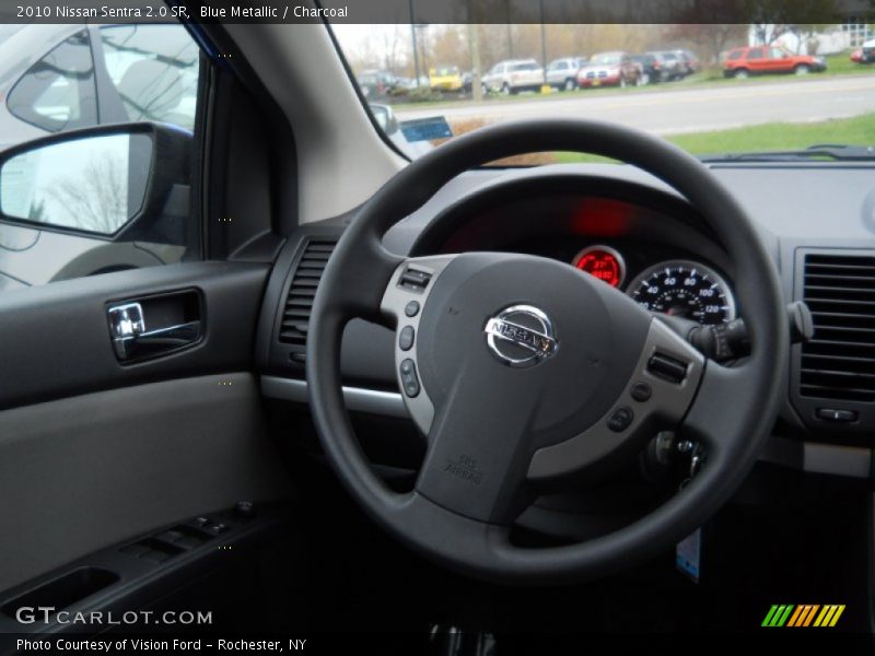 Blue Metallic / Charcoal 2010 Nissan Sentra 2.0 SR