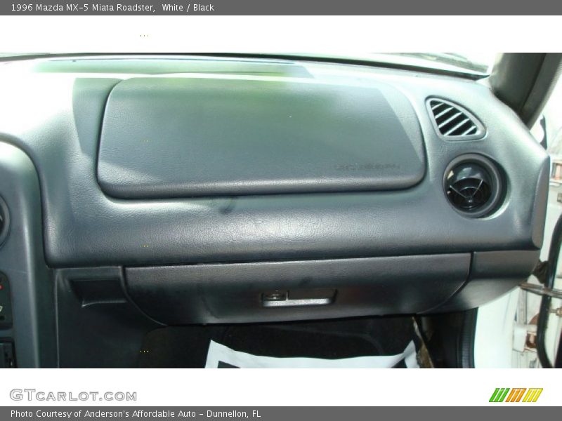 White / Black 1996 Mazda MX-5 Miata Roadster