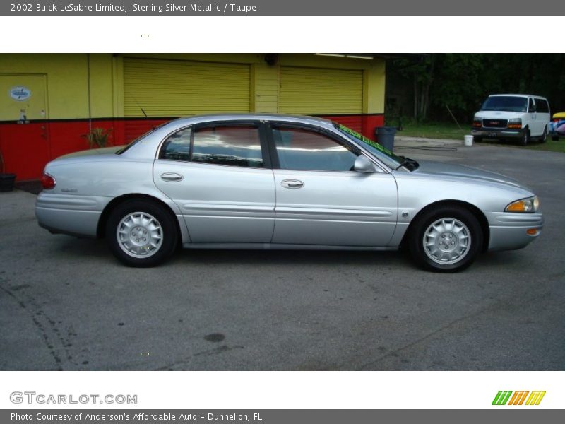 Sterling Silver Metallic / Taupe 2002 Buick LeSabre Limited