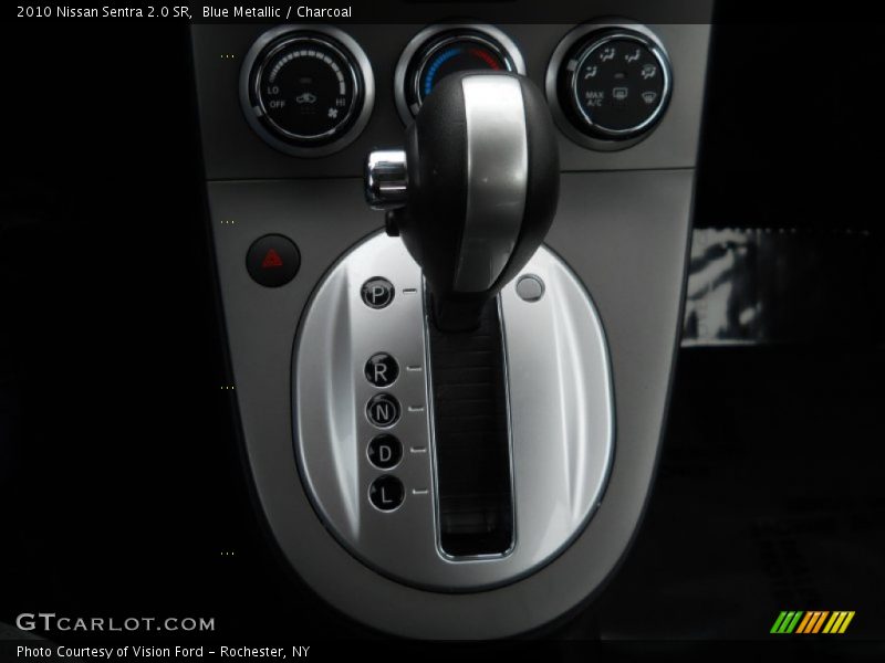 Blue Metallic / Charcoal 2010 Nissan Sentra 2.0 SR