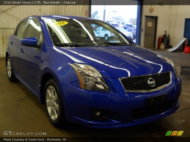 Blue Metallic / Charcoal 2010 Nissan Sentra 2.0 SR