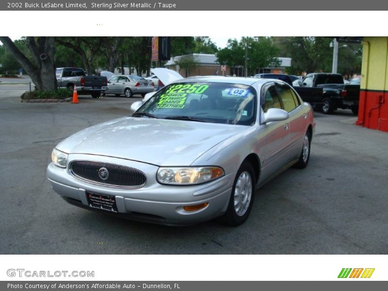 Sterling Silver Metallic / Taupe 2002 Buick LeSabre Limited