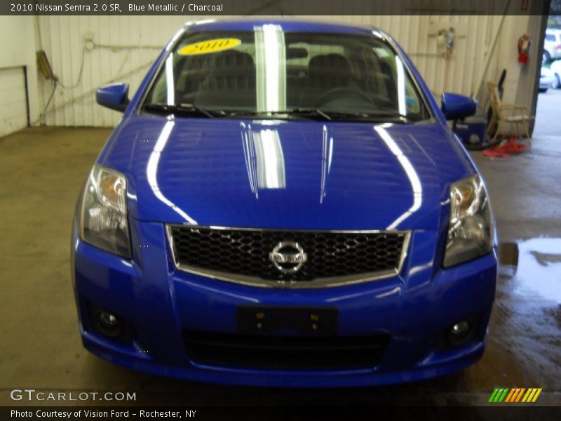 Blue Metallic / Charcoal 2010 Nissan Sentra 2.0 SR