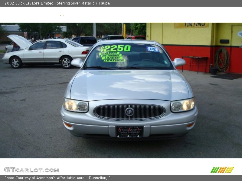 Sterling Silver Metallic / Taupe 2002 Buick LeSabre Limited