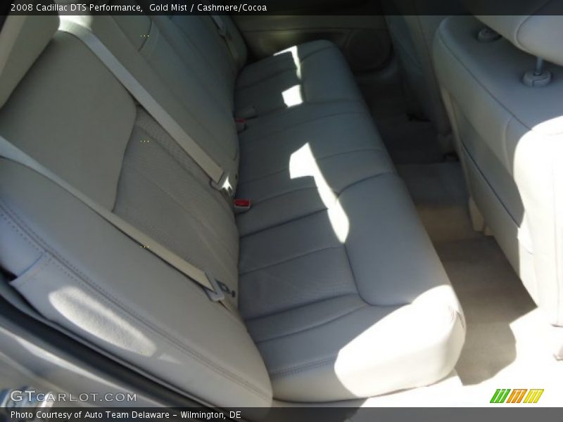Gold Mist / Cashmere/Cocoa 2008 Cadillac DTS Performance